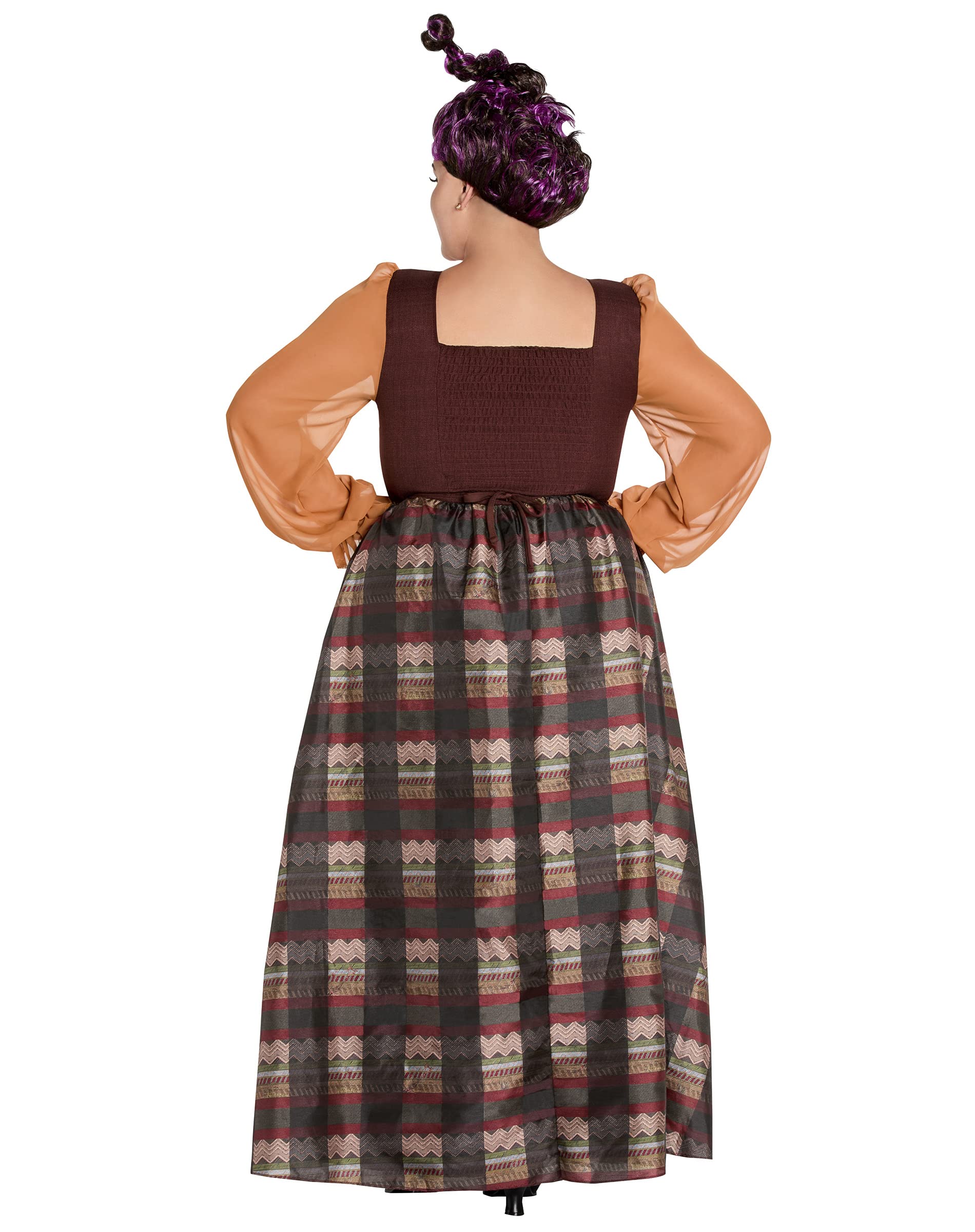 Hocus Pocus Mary Sanderson Costume - Adult Witch Cosplay for Halloween Parties