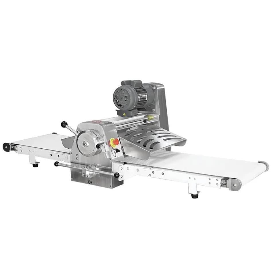 Premium Commercial Stainless Steel Dough Sheeter Machine - Heavy Duty Bakery Equipment for Pasta, Bread, Pastry & Pizza Dough - Perfect for Restaurants, Bakeries & Home Kitchens
