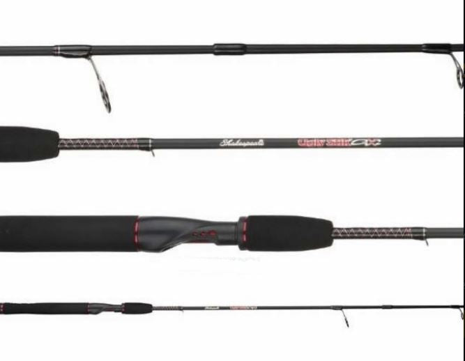 Ugly Stik GX2 Spinning Fishing Rod 6.5ft Medium Heavy Power - USSP661MH - Perfect for Freshwater & Saltwater Fishing, Bass, Trout & Walleye