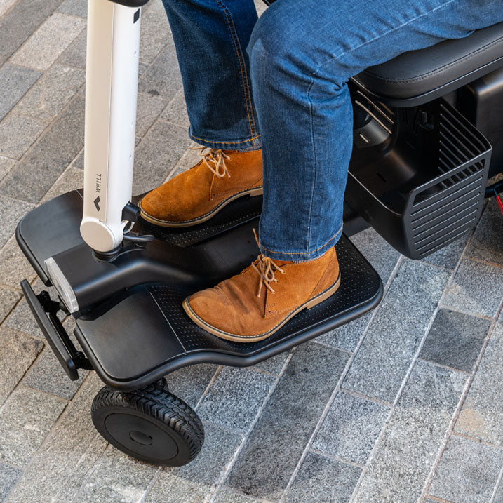 WHILL Model R 4 Wheel Mobility Scooter - Lightweight Electric Wheelchair for Adults & Seniors - Indoor/Outdoor Use for Shopping, Travel & Daily Activities