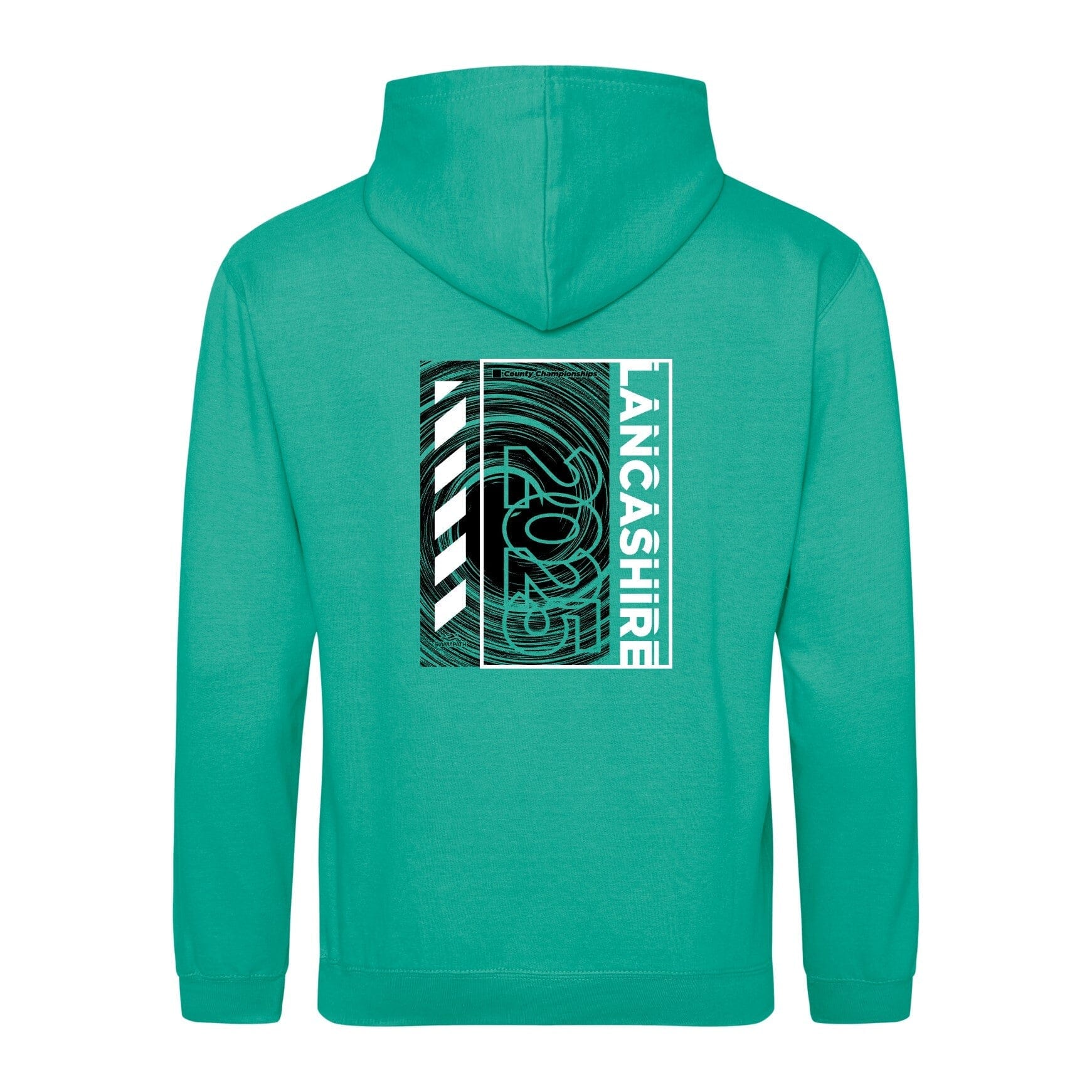 Lancashire County ASA County Championships 2025 Hoodie - Spring Green - Unisex Pullover Sweatshirt for Swimming Competitions & Team Spirit