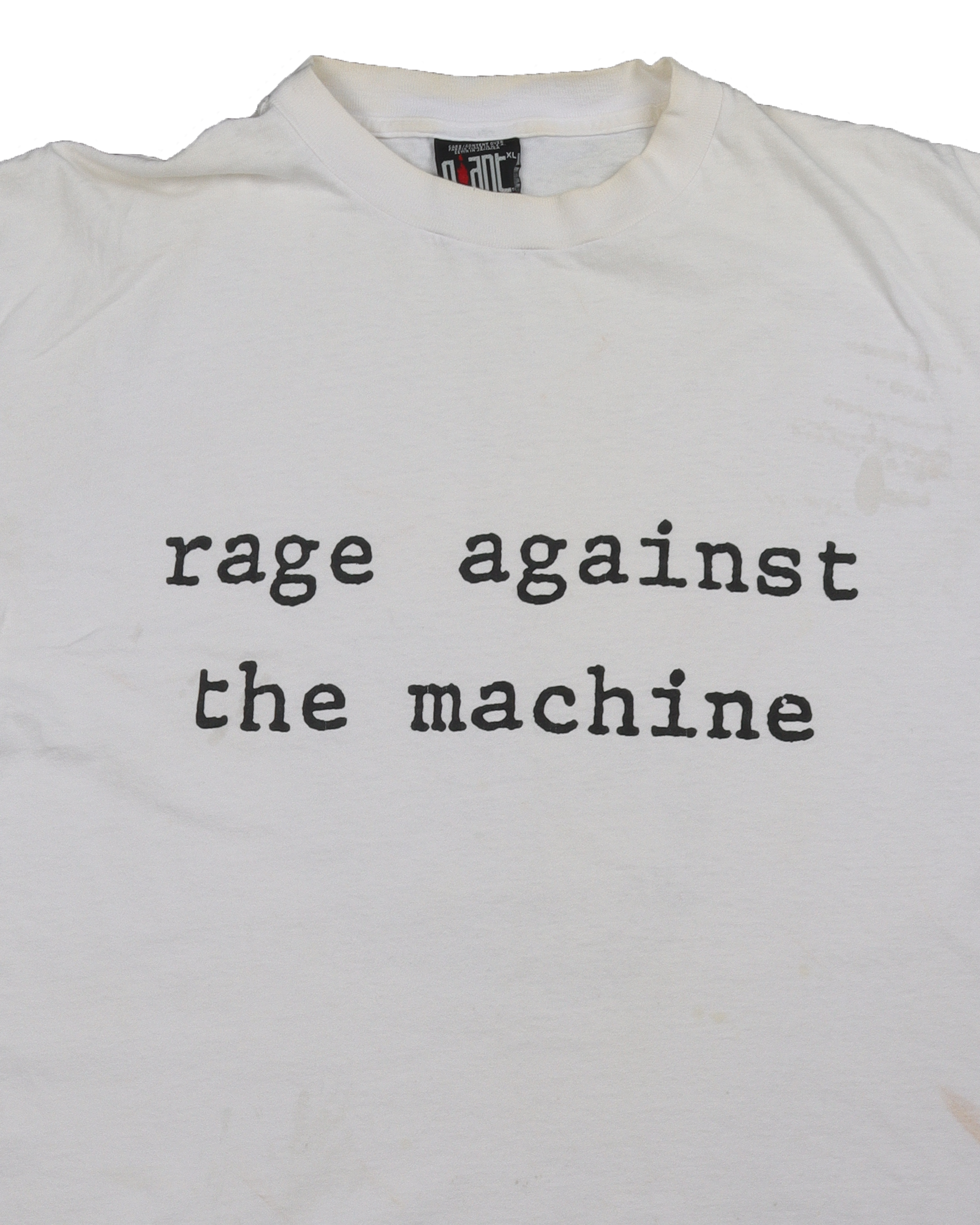Vintage 1990s Rage Against The Machine Band T-Shirt - Classic Rock Tee for Concerts & Casual Wear