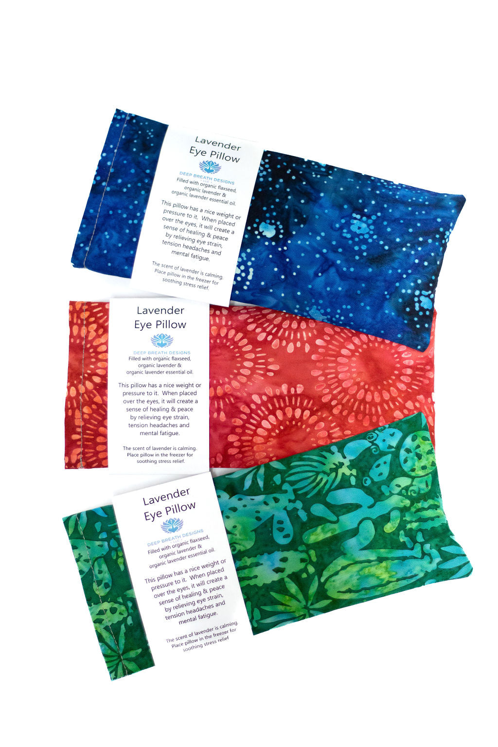 Lavender Eye Pillow for Sleep & Relaxation - Soothing Aromatherapy Eye Mask for Stress Relief, Meditation, Travel & Spa Use