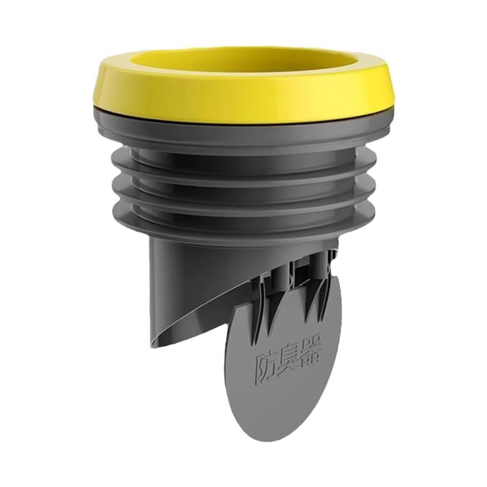 Professional Wax-Free Toilet Flange with Backflow Prevention Valve - 110mm Hole Size - Durable Waxless Seal for Secure Toilet Installation - Perfect for Bathroom Renovations and Plumbing Repairs