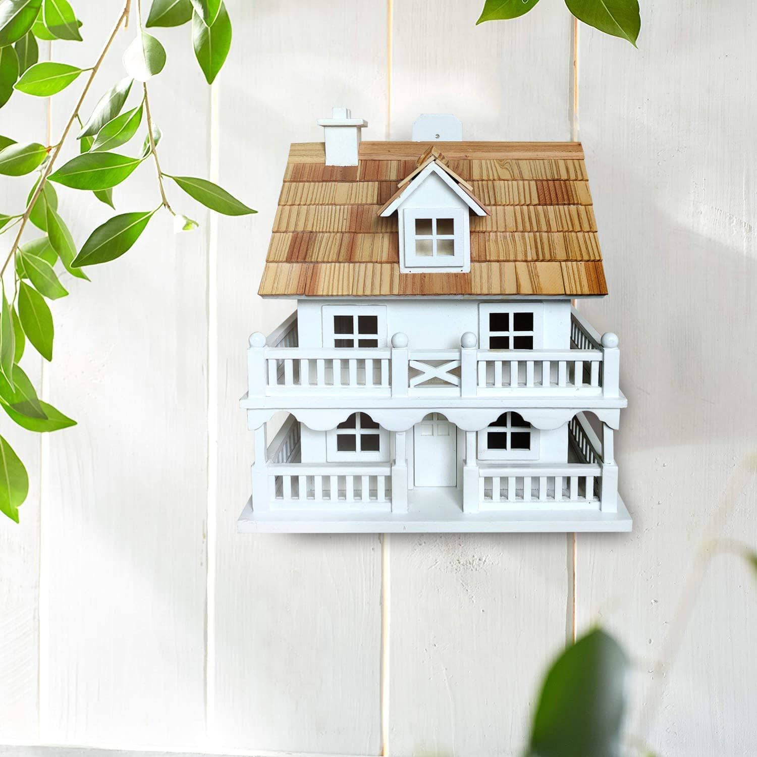 Beauty And The Birdhouse - Featured on Oprah's Holiday Wish List! Handcrafted Decorative Birdhouse for Garden, Patio & Home Decor - Perfect Gift for Bird Lovers & Nature Enthusiasts