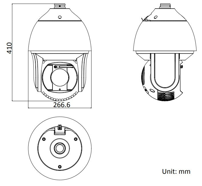 2MP DS-2DF8225IX-AEL(T3) Indoor/Outdoor Security Camera with Night Vision, 25x Zoom & Smart Tracking - Ideal for Home, Office & Business Surveillance