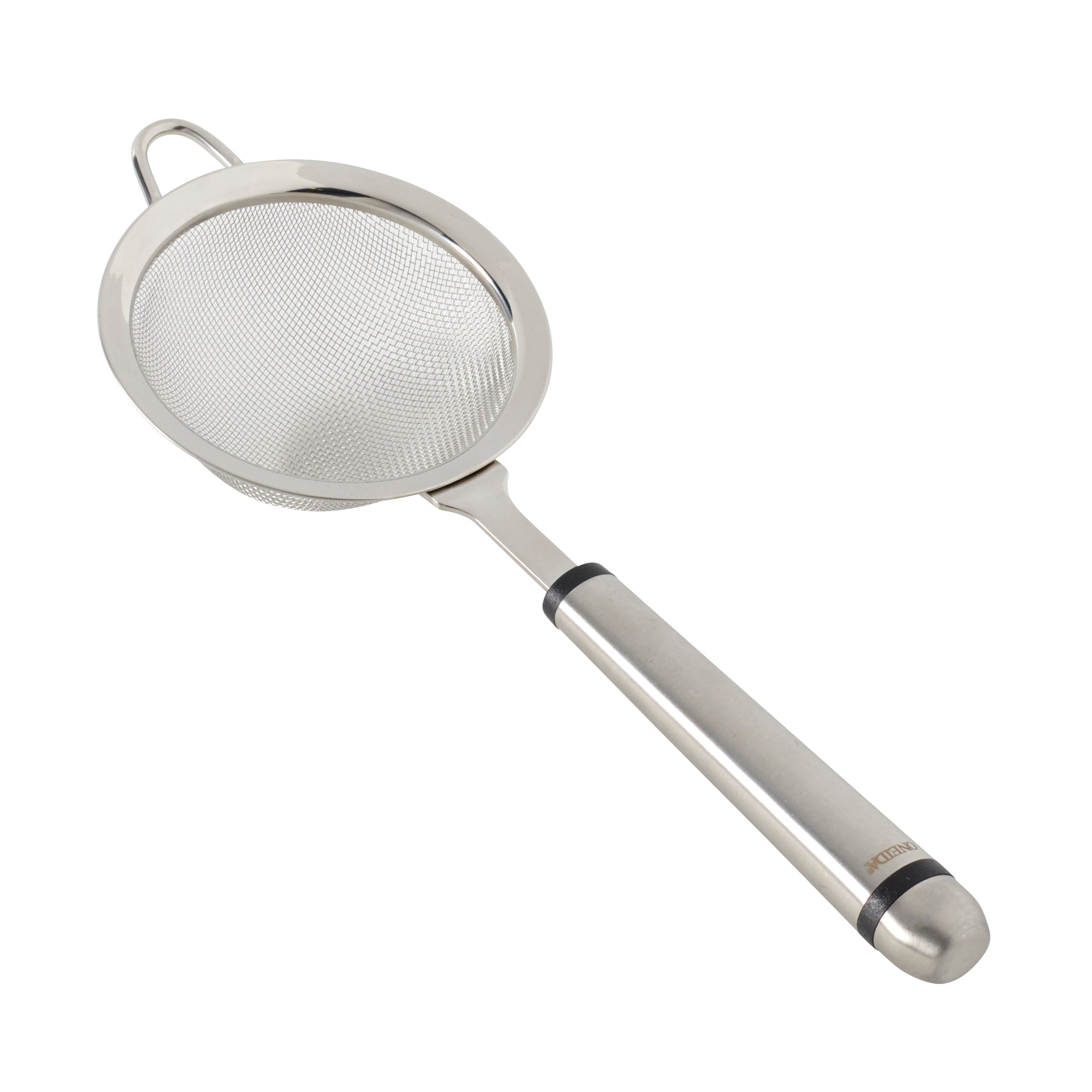 4 Mesh Strainer - Fine Mesh Sieve for Cooking, Baking & Straining - Perfect for Sifting Flour, Draining Pasta & Filtering Liquids