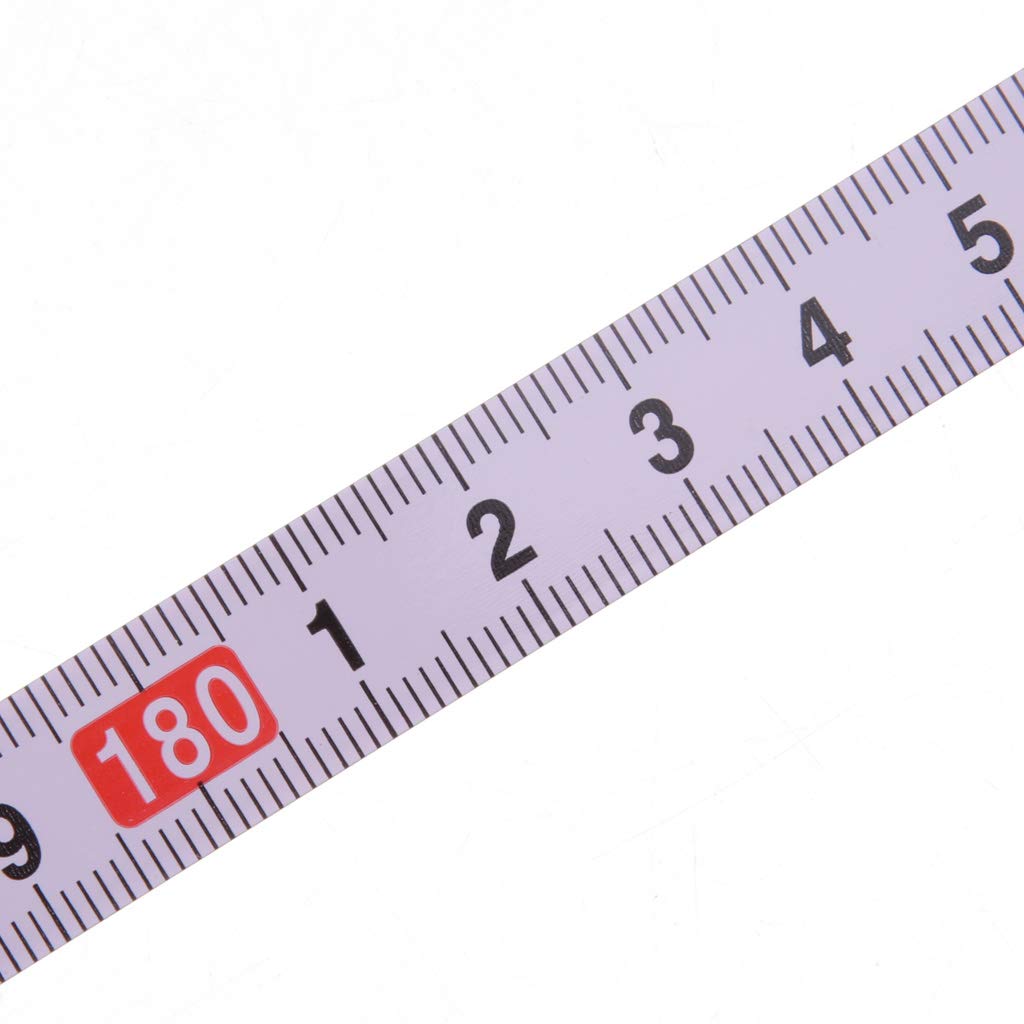 CALANDIS® Miter Saw Track Tape Measure - Self-Adhesive Metric Ruler 0-200CM (Left to Right) - Perfect for Woodworking, DIY Projects & Precision Cutting