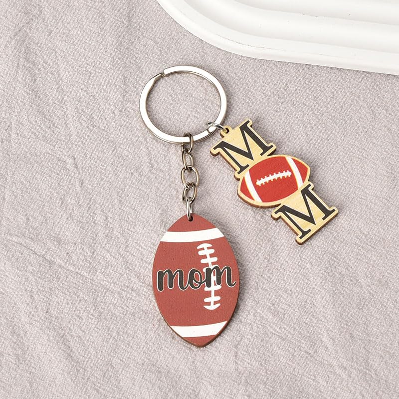 Team Mom Gift Keychain - Personalized Sports Key Chain for Women, Wife, Mom - Birthday, Christmas Gifts for Daughter & Granddaughter - Perfect for Soccer, Basketball, Baseball Moms