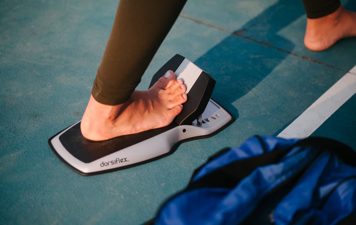 Dorsiflex Deep Calf Stretcher & Foot Rocker - Plantar Fasciitis Relief, Achilles Tendinitis Support, Ankle & Toe Mobility - Ideal for Calf Stretching, Heel Pain Relief & Foot Arch Support (Home & Gym Use)