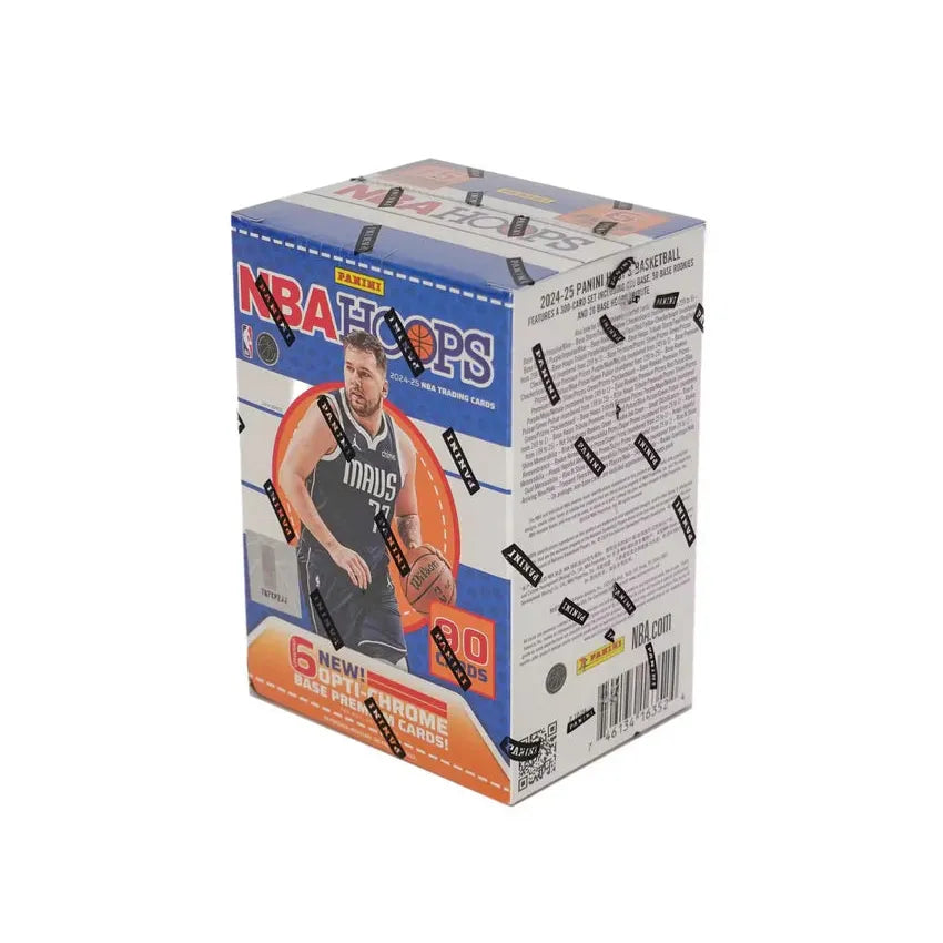 2024-25 Panini NBA Hoops Basketball Trading Cards - 6 Pack Blaster Box with Exclusive Inserts | Collect, Trade & Play | Perfect for NBA Fans, Collectors & Fantasy Basketball Enthusiasts