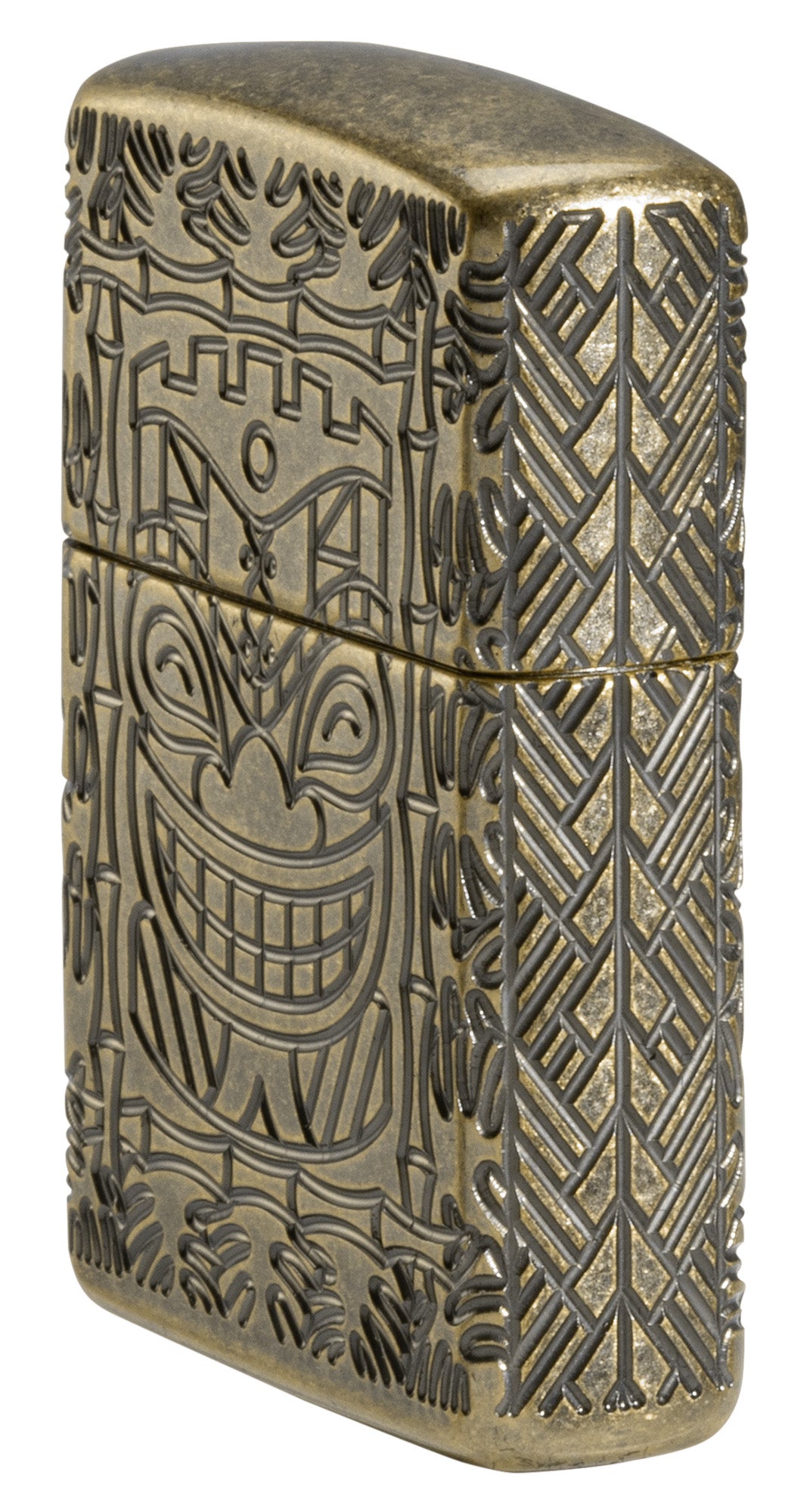 Tiki Brass Design - Handcrafted Polynesian-Inspired Brass Decor for Home & Bar - Perfect for Tropical Themed Parties, Luaus, and Beach House Decor