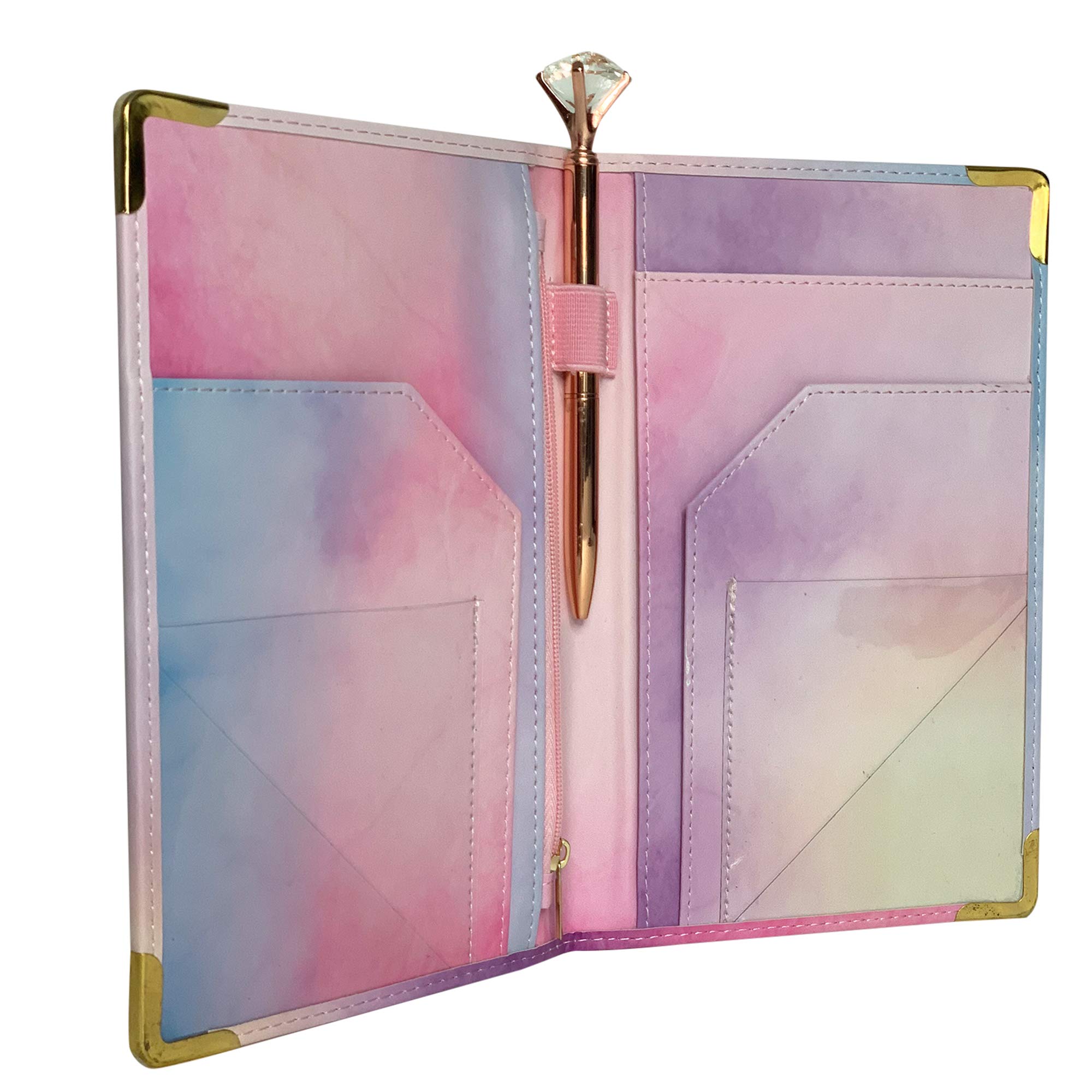 Professional Server Book for Waitresses & Waiters - Zippered Money Pocket Organizer - Durable Serving Book with Secure Wallet - Ideal for Restaurants, Bars & Hospitality Staff