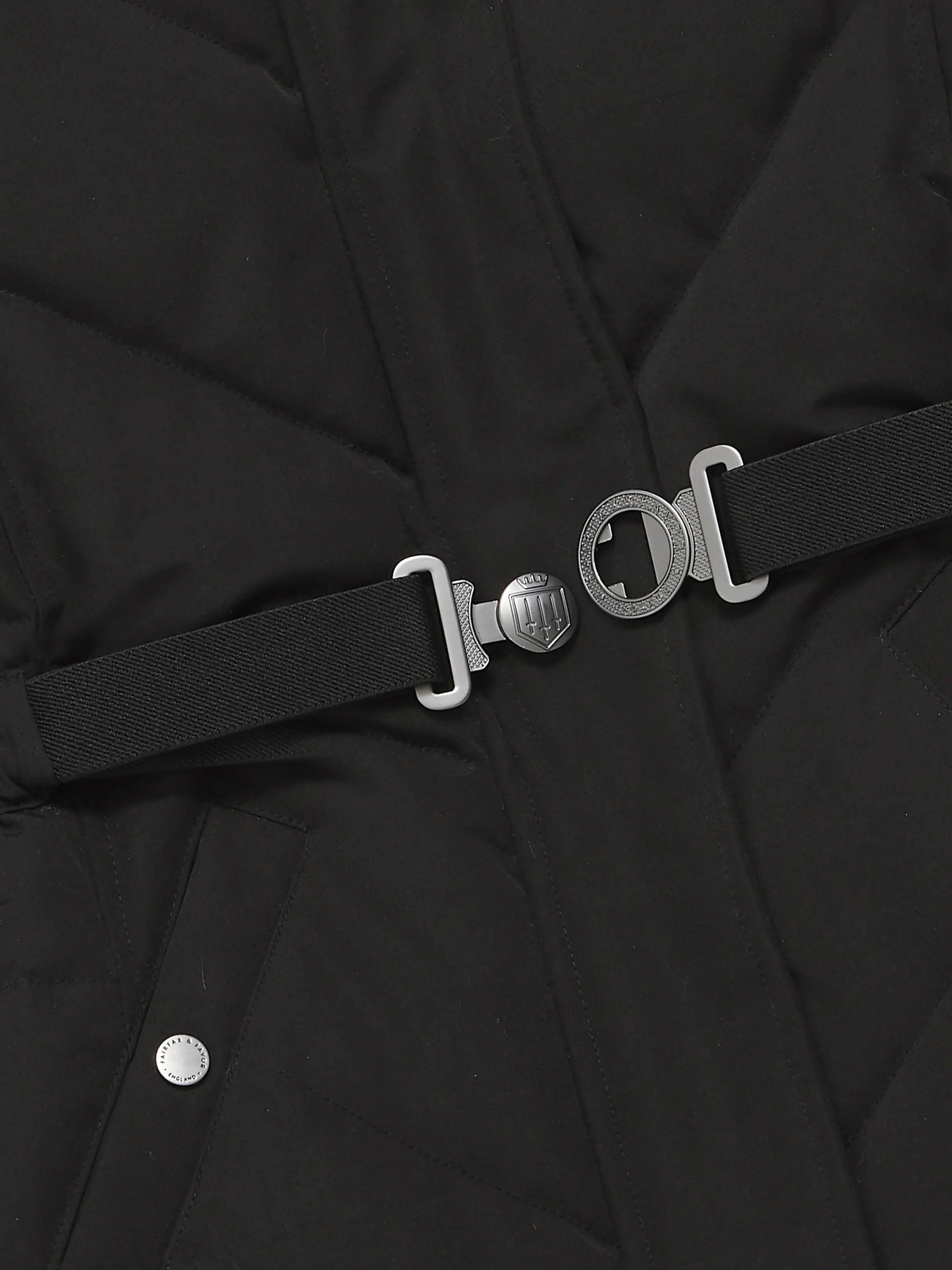 Charlotte Padded Jacket for Women - Lightweight Winter Coat with Quilted Design, Black - Perfect for Outdoor Activities & Cold Weather Fashion