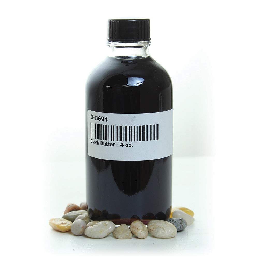 Premium Black Butter Fragrance Oil - Natural Scented Body & Massage Oil for Aromatherapy, Skin Care & Relaxation (4 oz) | Uncut Pure Perfume Oil for Home Diffusers, Candles & DIY Beauty Products