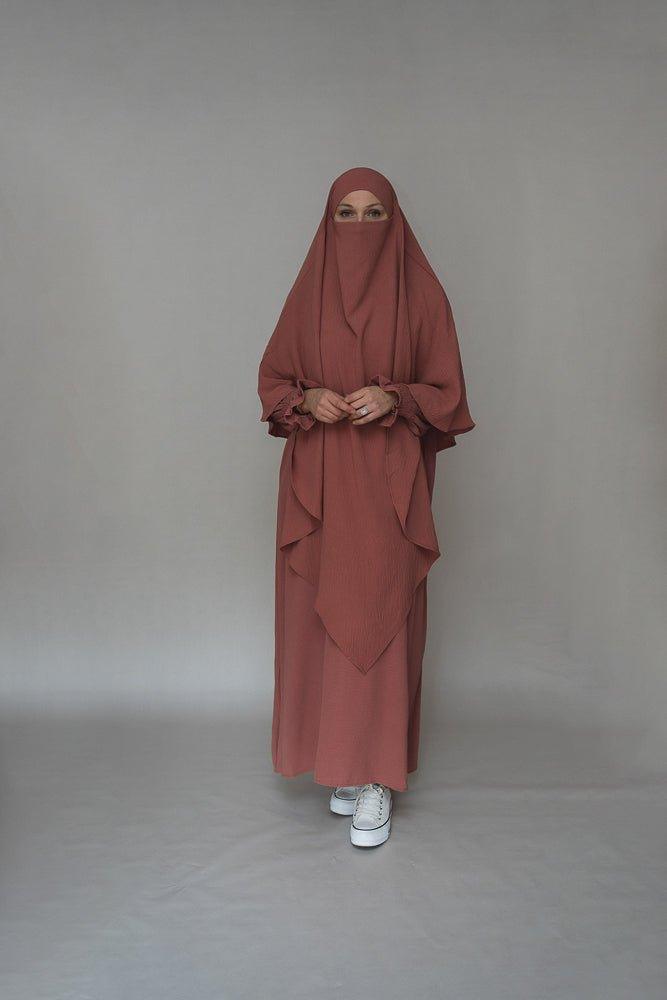 Elegant Dusty Pink Wrinkle-Free A-Line Maxi Dress with Pockets | Perfect for Summer Weddings, Beach Vacations & Casual Outings