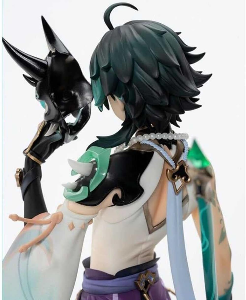 Xiao Genshin Impact Anime Action Figure - 29cm PVC Collectible Statue, Office Decor & Festive Gift for Fans | Perfect for Display, Gaming Room, or Anime-Themed Parties