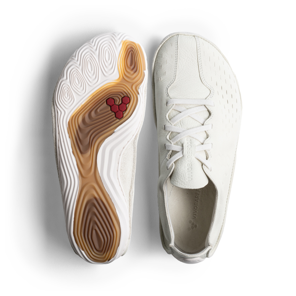 Vivobarefoot Sensus Women's Minimalist Barefoot Shoes - Lightweight & Flexible for Running, Hiking & Everyday Wear - Limestone Color