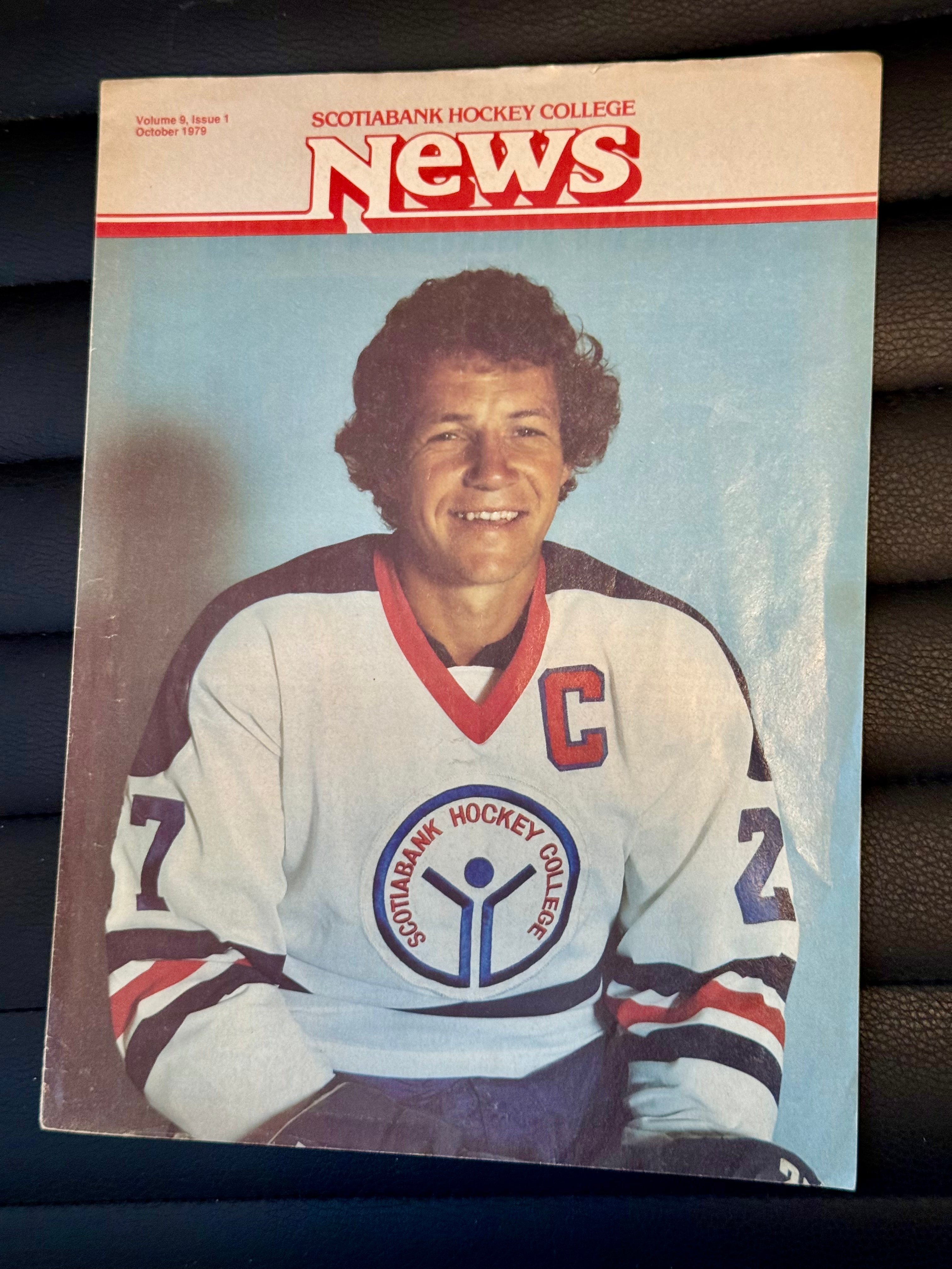 Vintage 1979 Darryl Sittler Rare Hockey Sports Memorabilia - Authentic College Program Collectible for NHL Fans & Hockey History Enthusiasts | Perfect for Display, Gift Giving & Sports Memorabilia Collections