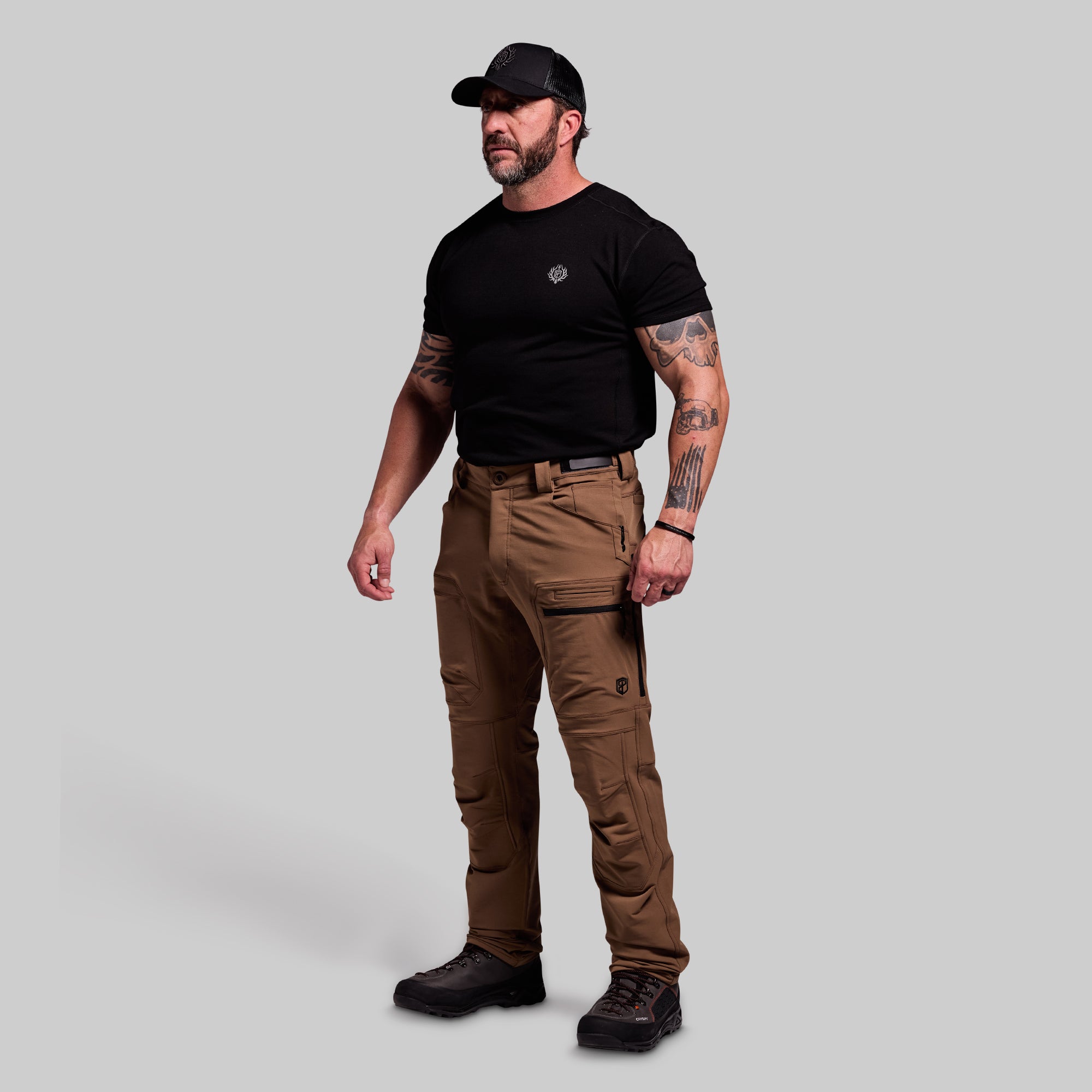Men's Frontier Pant 2.0 - Coyote Brown Tactical Pants for Outdoor Hiking, Camping & Work | Durable & Comfortable Outdoor Adventure Pants