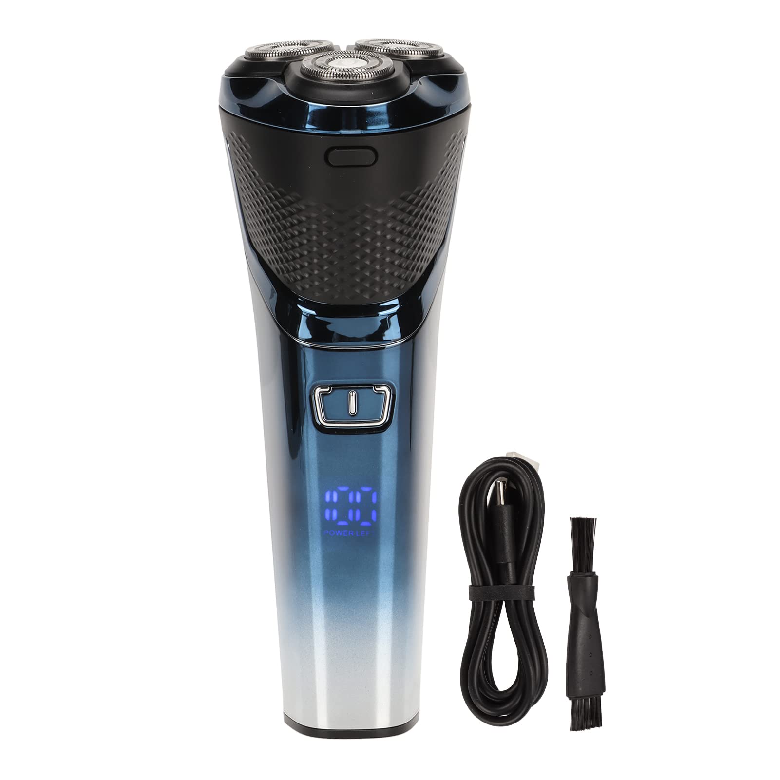 Best Electric Shaver for Men - Wet & Dry Cordless Rechargeable Razor with 3D Floating Head, 600mAh Battery, USB Charging & Waterproof Design - Perfect for Travel, Gym & Daily Beard Trimming