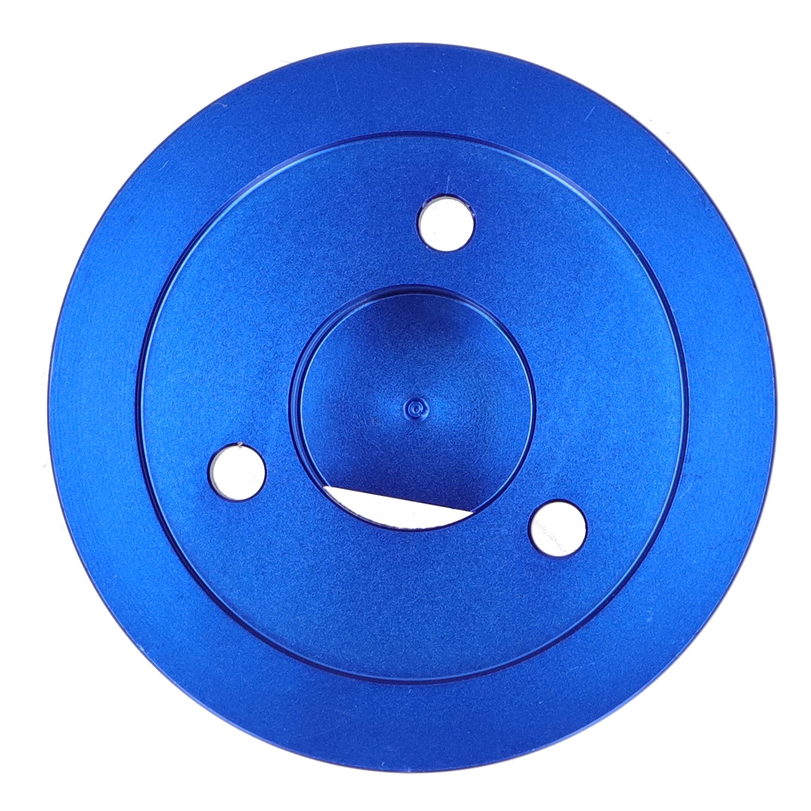 **Aluminum Alloy Car Radio Antenna Base Cover - Fits Jeep Wrangler JKU JL JLU (2017-2021) - Durable Blue Trim for Enhanced Protection & Style - Perfect for Off-Roading & Daily Driving**