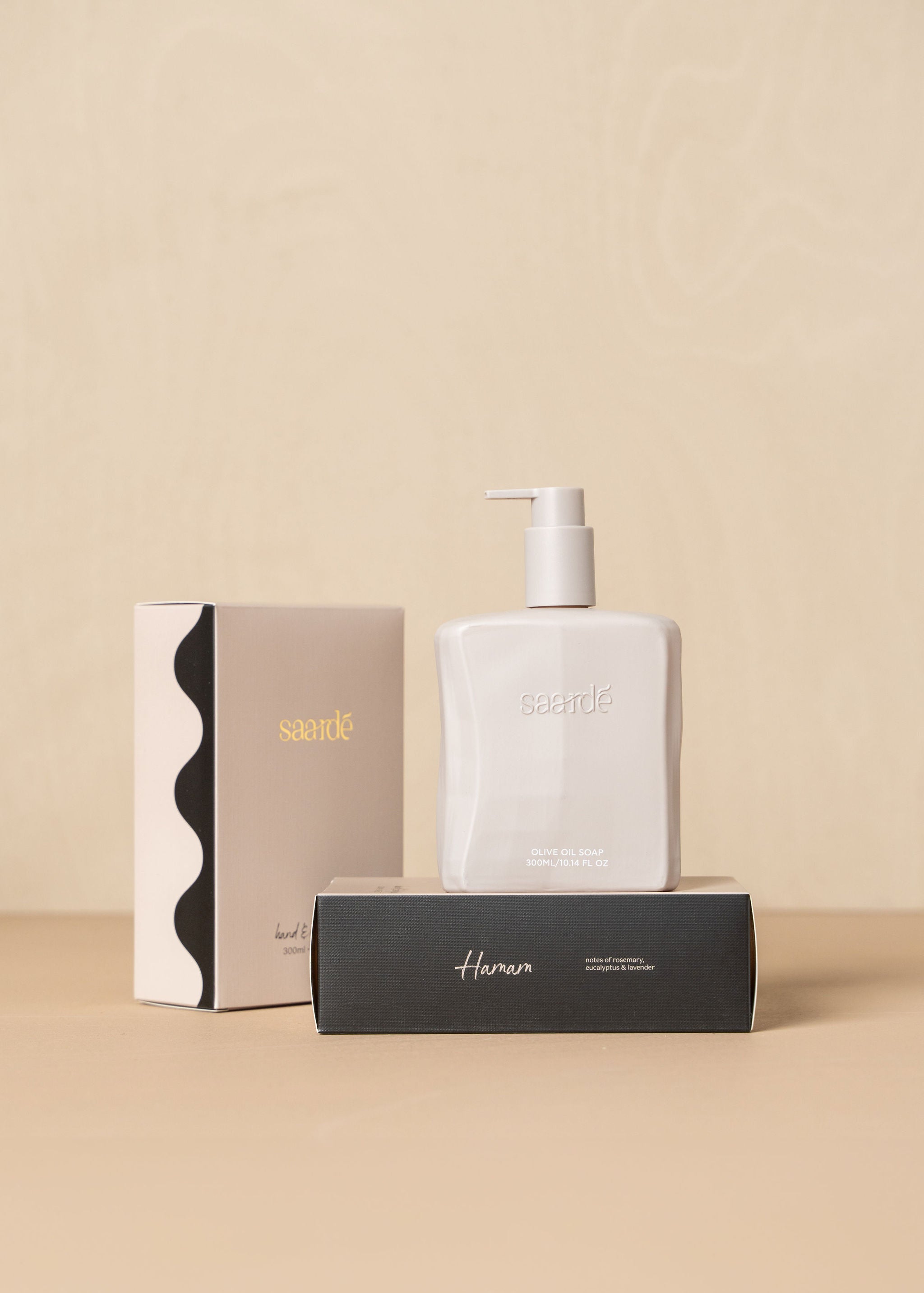 Natural Hand and Body Wash - Hamam Soap 300ml for Gentle Cleansing & Hydration | Perfect for Daily Shower, Bath & Travel