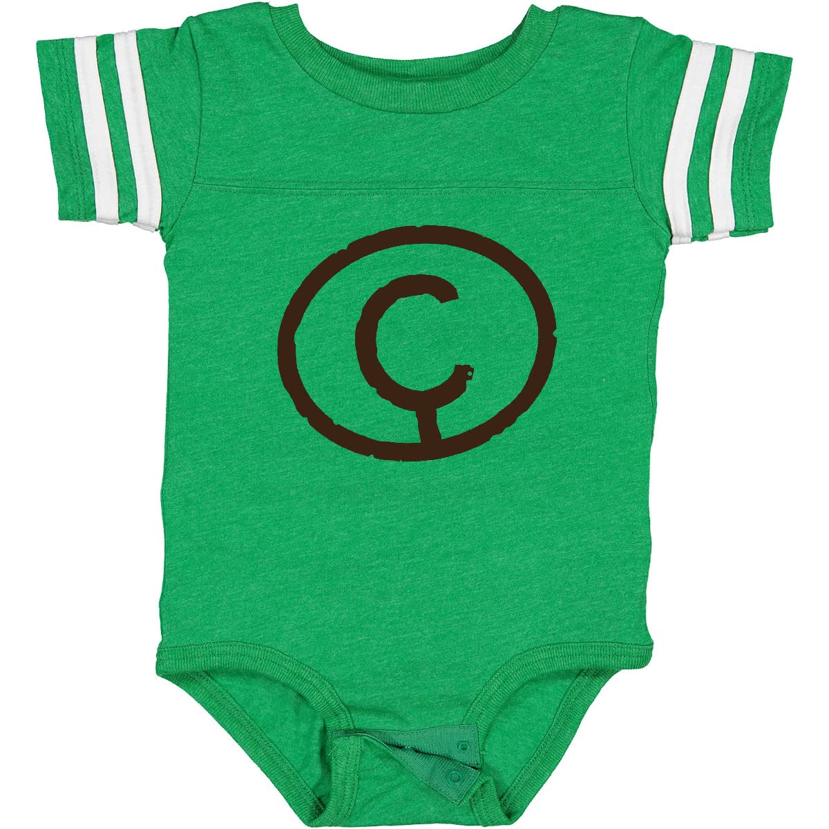 Inktastic Custom Monogram Letter C Baby Bodysuit - Personalized Cotton Onesie for Newborns & Infants - Perfect for Gifts, Photo Shoots & Everyday Wear