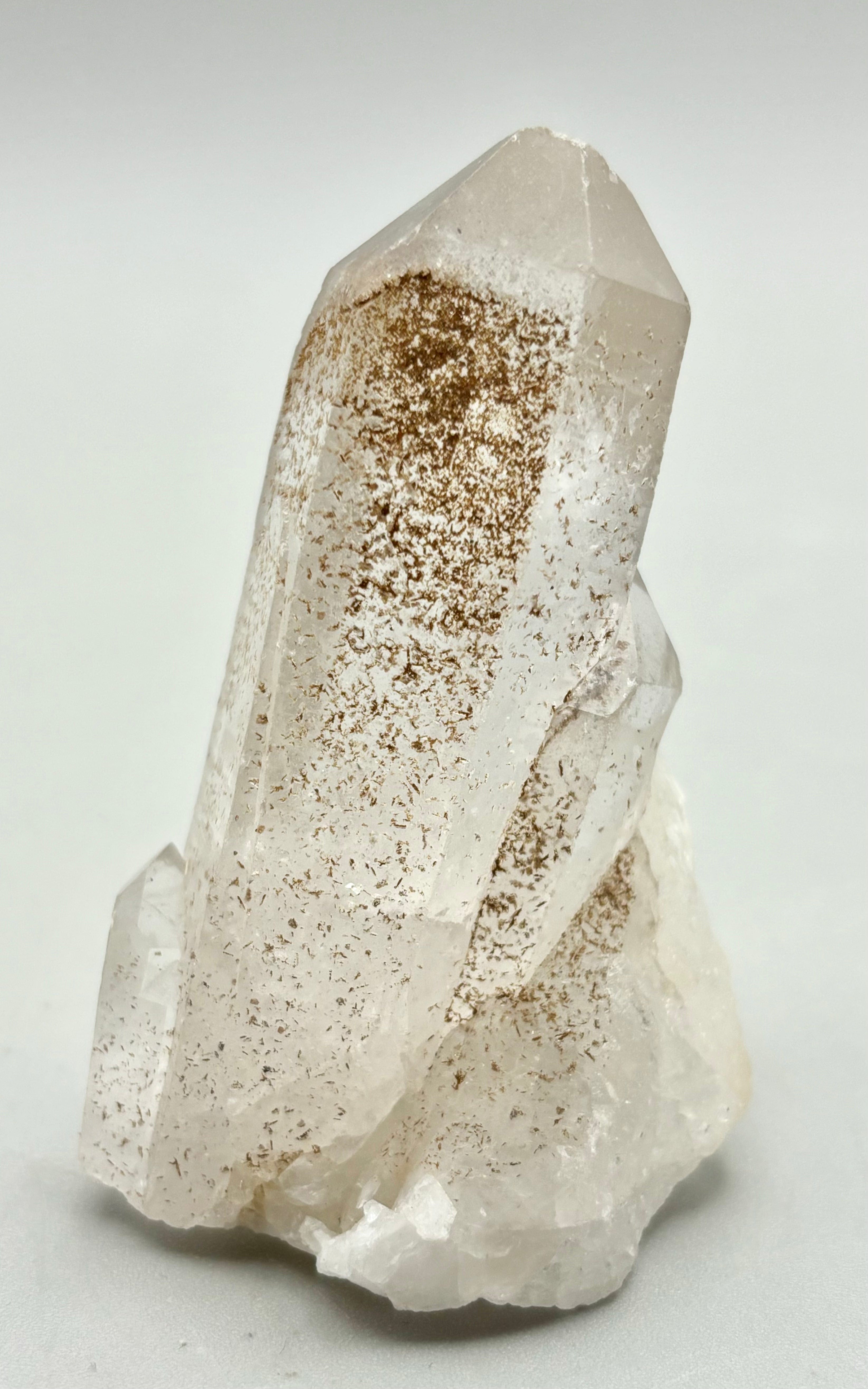 Natural Brazilian Quartz Cluster - Healing Crystal for Meditation, Reiki, and Home Decor | Spiritual Energy Stone for Positive Vibes & Feng Shui