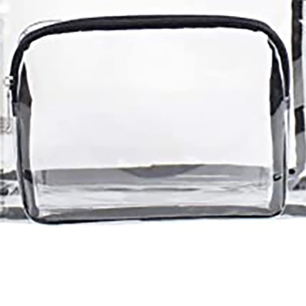 Clear Stadium Approved Tote Bags - Security Travel & Gym Clear Bags for Work, Sports & Concerts | Perfect for NFL Games, Music Festivals & Airport Security