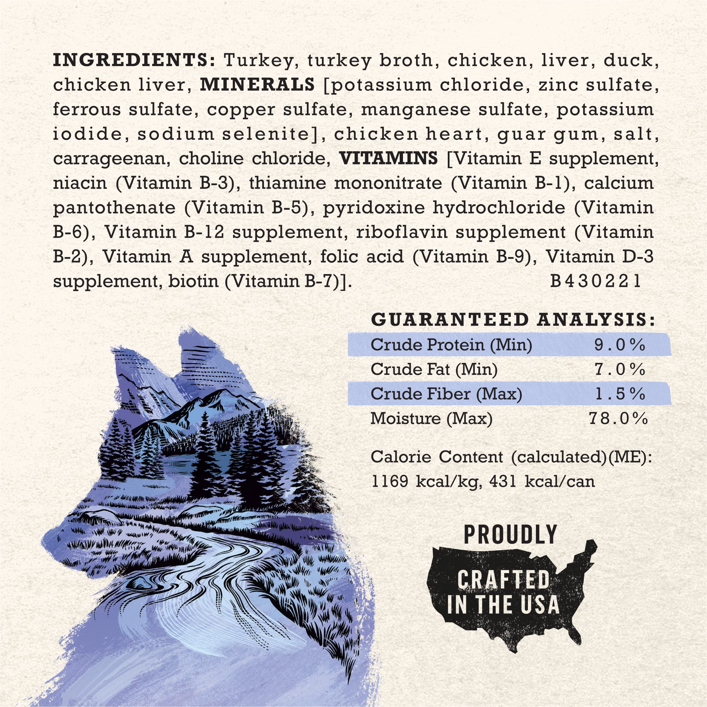 Purina Beyond High Protein Grain Free Natural Pate Wet Dog Food - Wild Turkey Liver & Duck Recipe (12 Pack, 13 oz Cans) for Adult Dogs - Perfect for Weight Management & Sensitive Stomachs