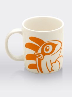 Blizzard Hello Murky Murloc Coffee Mug - Orange Collectible Gaming Cup for Hot & Cold Drinks | Perfect Gift for WoW Fans, Office Use & Gaming Setups