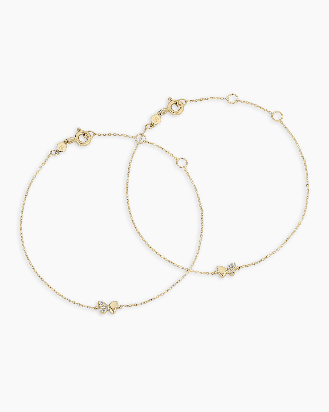 Diamond Bond Butterfly Bracelet for Women - Elegant Sterling Silver Adjustable Charm Bracelet - Perfect for Gifts, Anniversaries, and Special Occasions