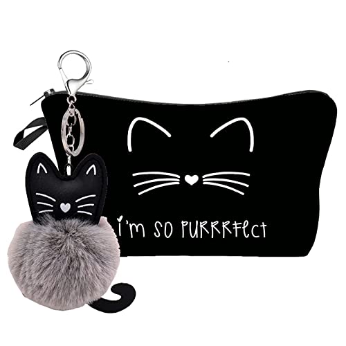 Funny Corgi Dog Makeup Bag - Waterproof Travel Cosmetic Organizer for Women, Small Toiletry Pouch for Purse, Gym & Vacation Essentials Storage