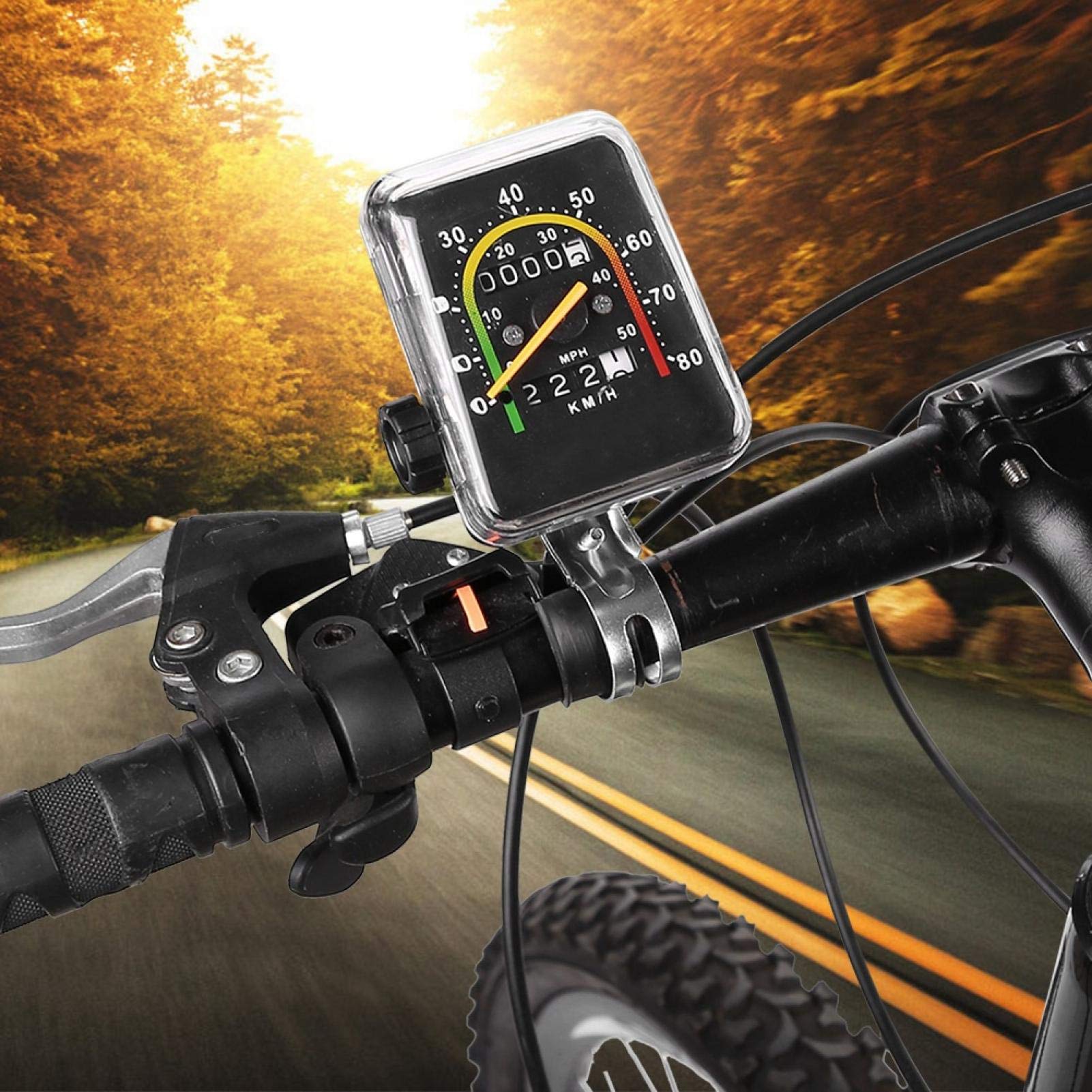 Multifunction Bike Speedometer & Odometer - Waterproof Cycling Computer for Mountain & Road Bikes - Track Speed, Distance & Time - Perfect for Commuting, Training & Outdoor Adventures