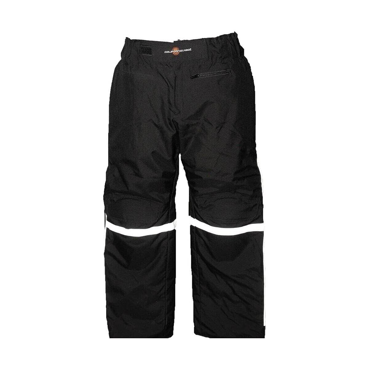 California Heat Streetrider Heated Motorcycle Pants for Men - XX-Large Tall, Black - Windproof & Waterproof Winter Riding Gear for Cold Weather Commuting & Long-Distance Touring