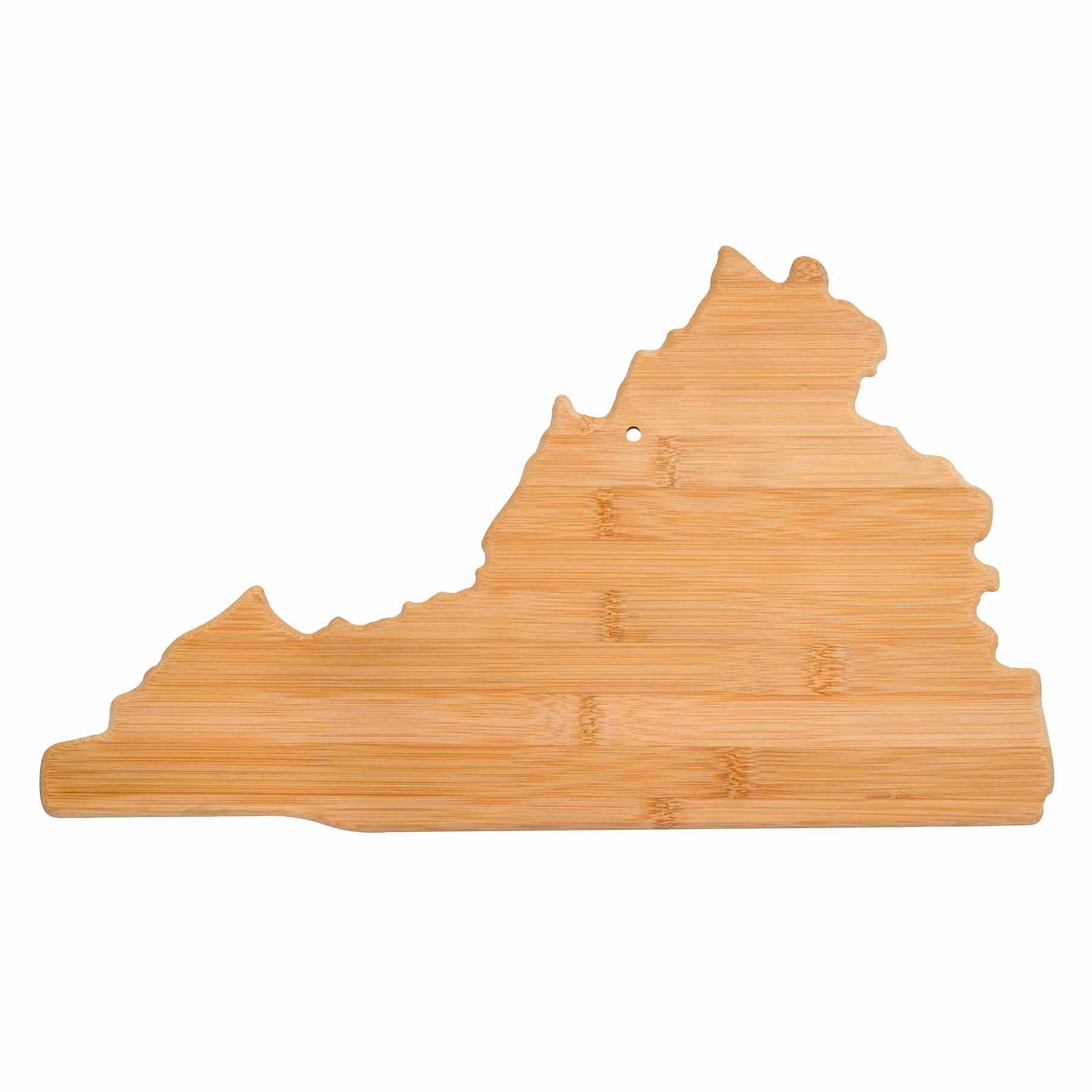Virginia Wooden Cutting Board 16.5