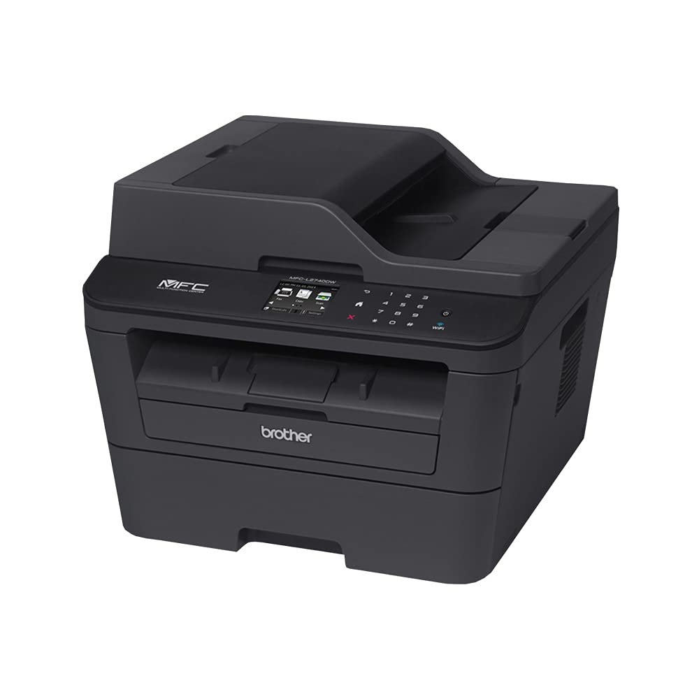 Brother MFCL2740DW Wireless All-in-One Monochrome Laser Printer with Scanner, Copier & Fax | Fast Printing | Amazon Dash Replenishment | Ideal for Home Office & Small Business Use