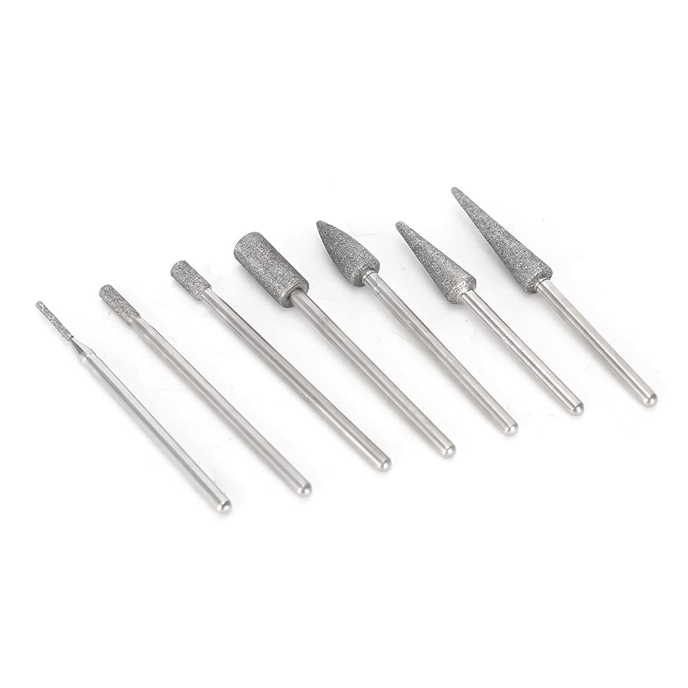 EXCLUZO Professional Nail Drill Bits Set for Home & Salon Use - Stable Performance, Long-Lasting Nail Art Tools (#09) - Perfect for Acrylic Nails, Gel Polish Removal & Manicure/Pedicure