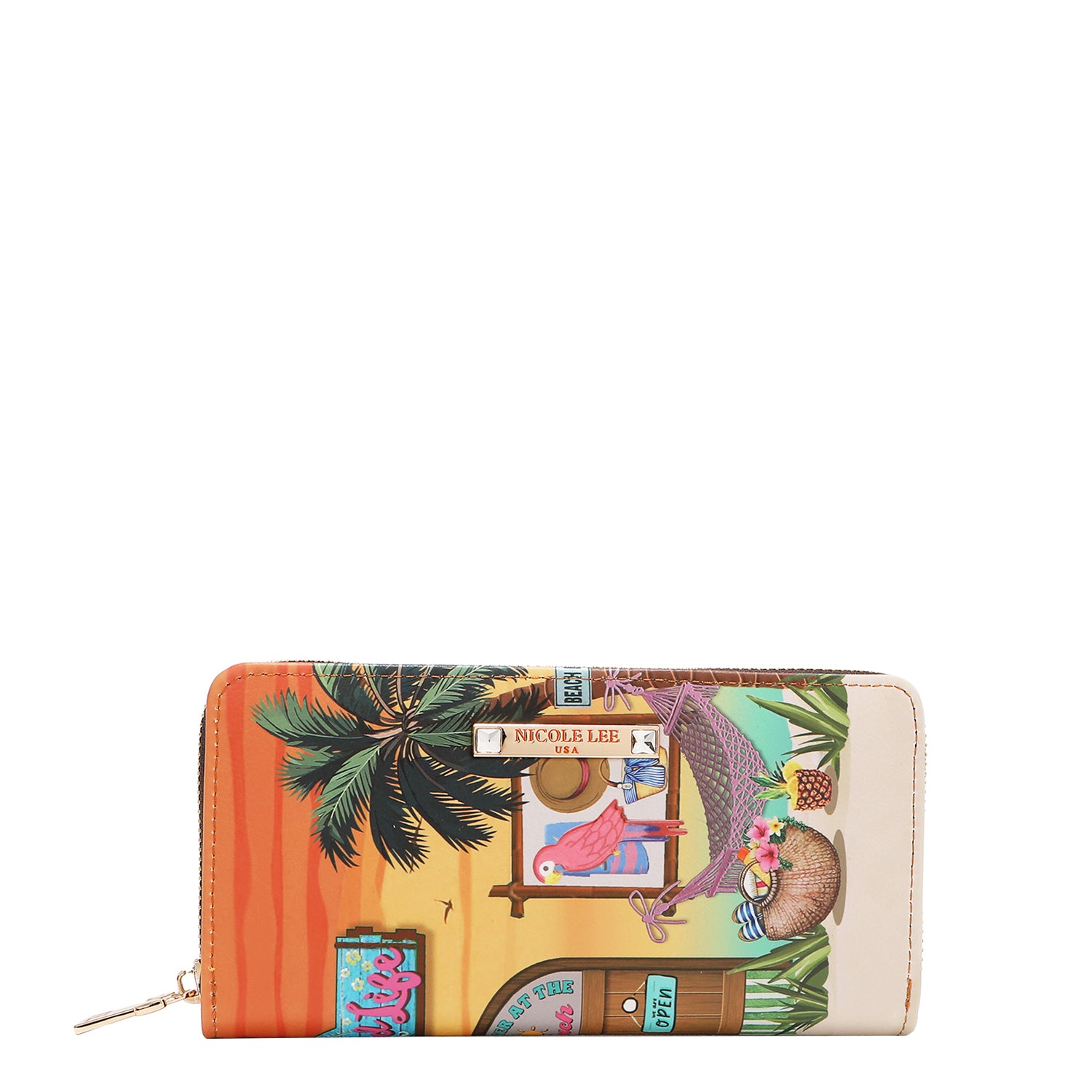 Stylish SUN AND SAND 3-Piece Women's Handbag Set with Crossbody Bag & Wallet - Perfect for Travel, Shopping, and Everyday Use