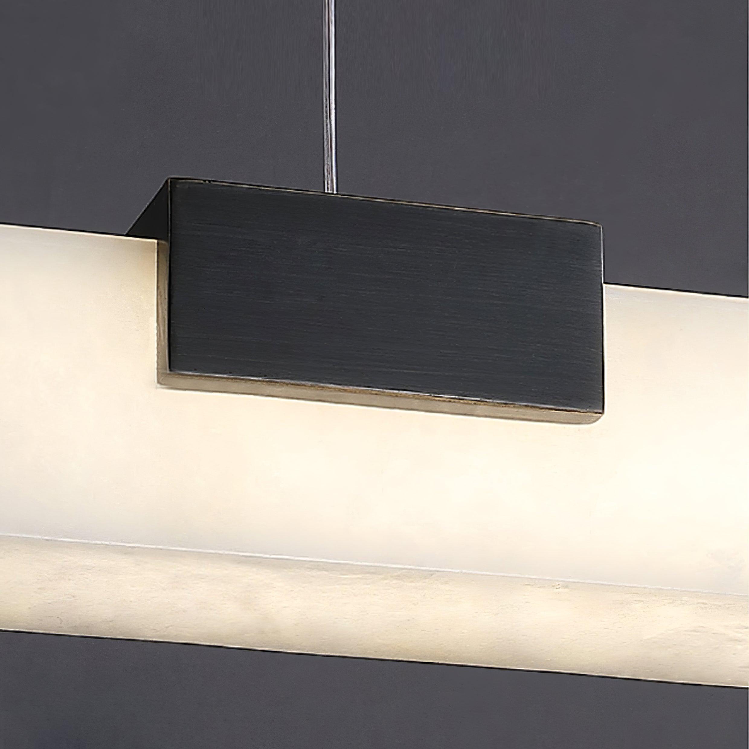 Elegant Alabaster Pendant Light - Modern Handcrafted Glass Ceiling Lamp for Dining Room, Kitchen Island & Bedroom Lighting