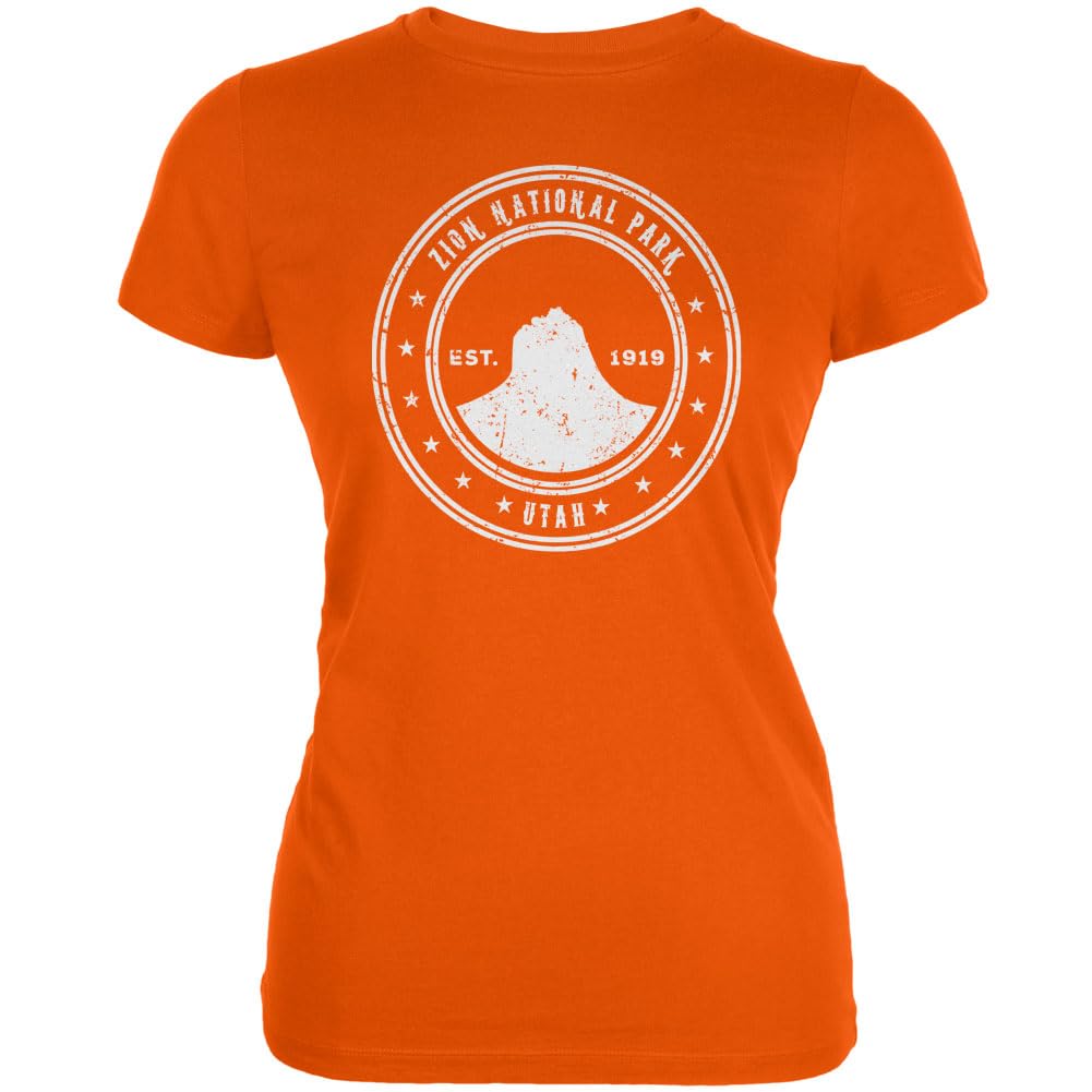 **Zion National Park Junior's Soft Cotton T-Shirt - Comfortable & Stylish for Hiking, Travel & Outdoor Adventures**