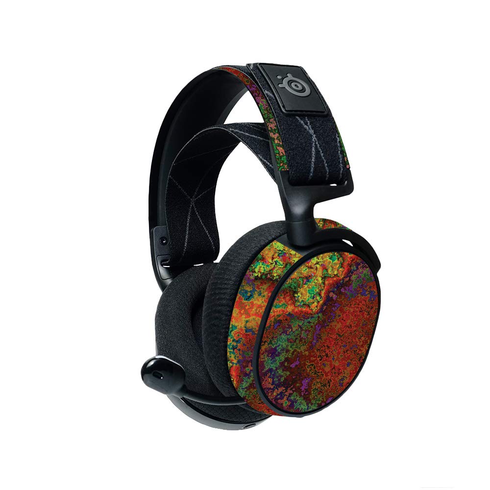 MightySkins Steelseries Arctis 7 Gaming Headset Skin (2019 Model) - Rust Vinyl Decal Wrap Cover | Protective & Durable Custom Design | Easy to Apply & Remove | Made in USA | Perfect for Gaming, Streaming & Esports Enthusiasts