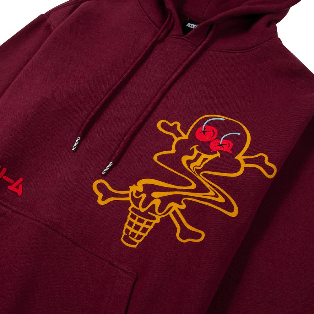 Cherry Hoodie for Women - Soft & Cozy Pullover Sweatshirt | Zinfandel Wine Themed Casual Wear | Perfect for Fall, Winter & Outdoor Activities
