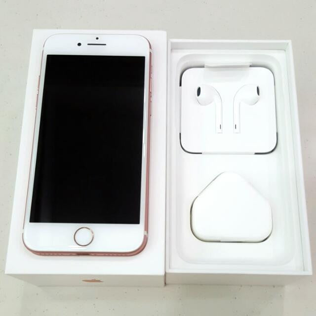 Apple iPhone 7 128GB Unlocked Smartphone - Rose Gold Color | Water Resistant, 12MP Camera, 4K Video | Perfect for Travel, Business & Daily Use