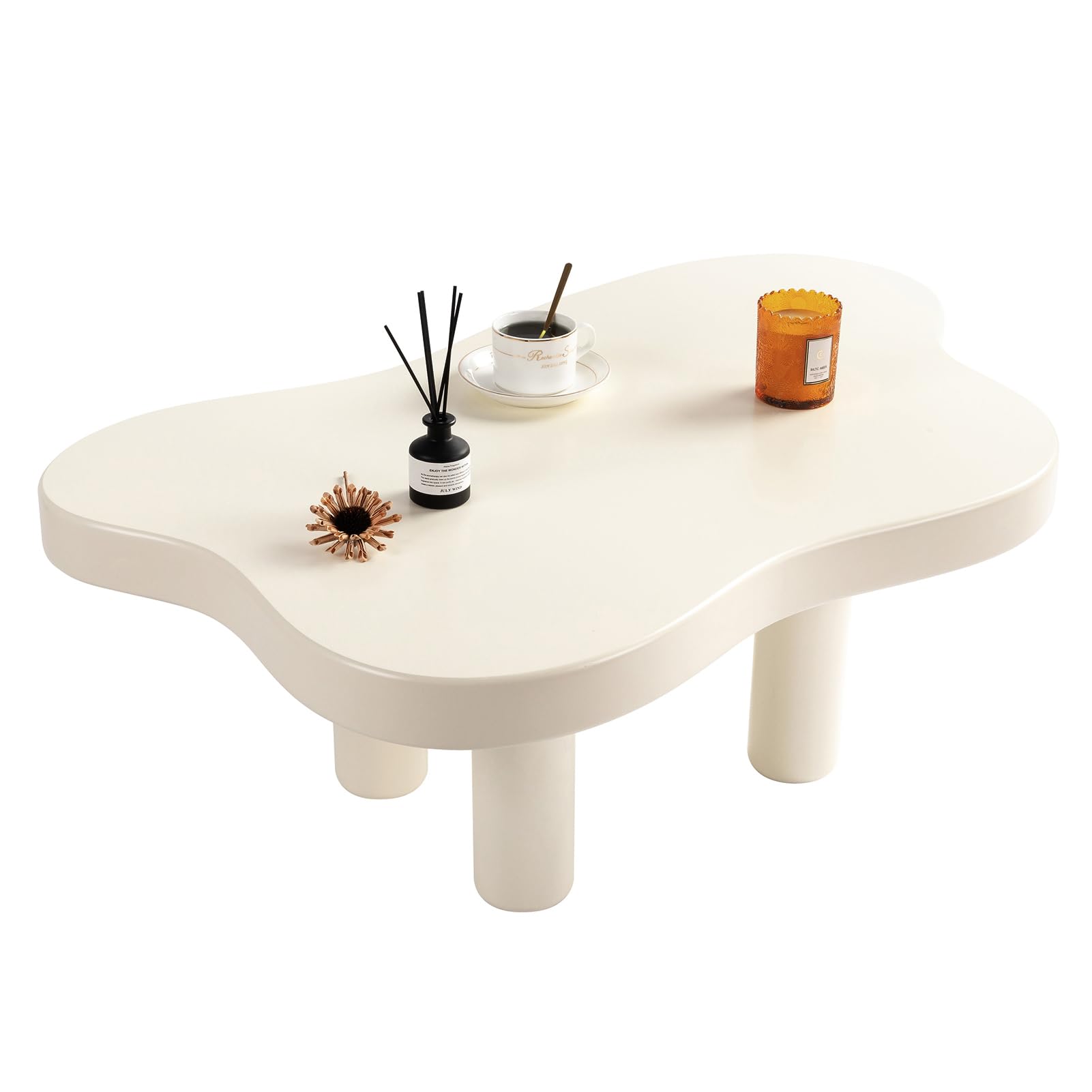 Modern White Cloud Coffee Table - 37