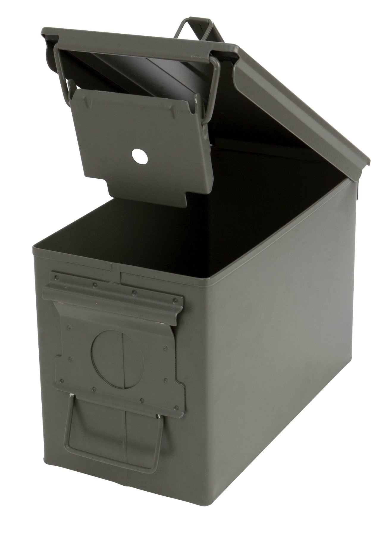 Performance Tool W5993 .50 Caliber Metal Waterproof Ammunition Box - Heavy Duty Military Grade Ammo Storage for Outdoor Shooting, Hunting & Range Use