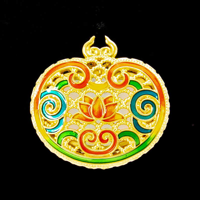 24K Gold Plated Nephrite Jade Enamel Pendant Necklace with Black Rope Chain - Elegant Jewelry Gift for Women, Perfect for Parties, Weddings & Daily Wear