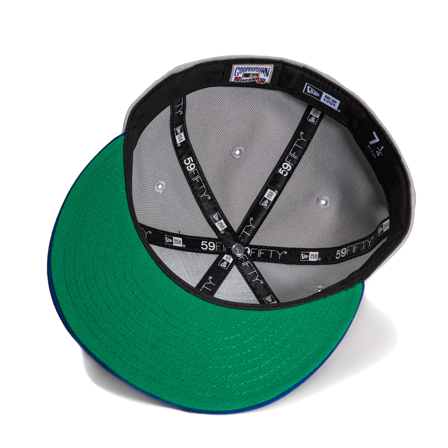 New Era 59Fifty New York Mets Shea Stadium Patch Snapback Hat - Grey & Royal Blue Baseball Cap for Men - Perfect for MLB Games, Sports Events & Streetwear Fashion