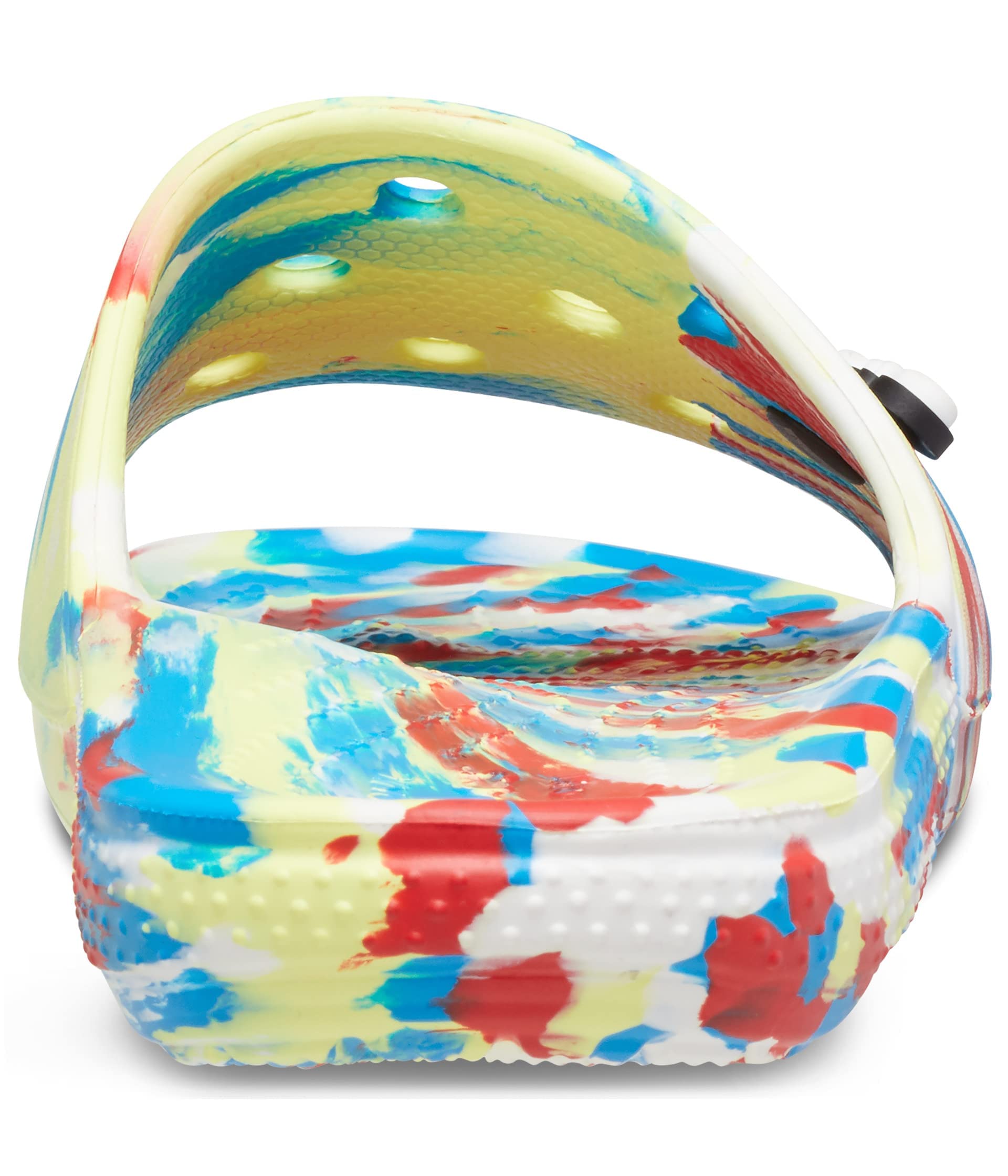 Crocs Unisex-Adult Classic Graphic Slide Sandals - Comfortable Slip-On Pool & Beach Shoes for Men and Women - Perfect for Summer, Vacation, and Casual Wear